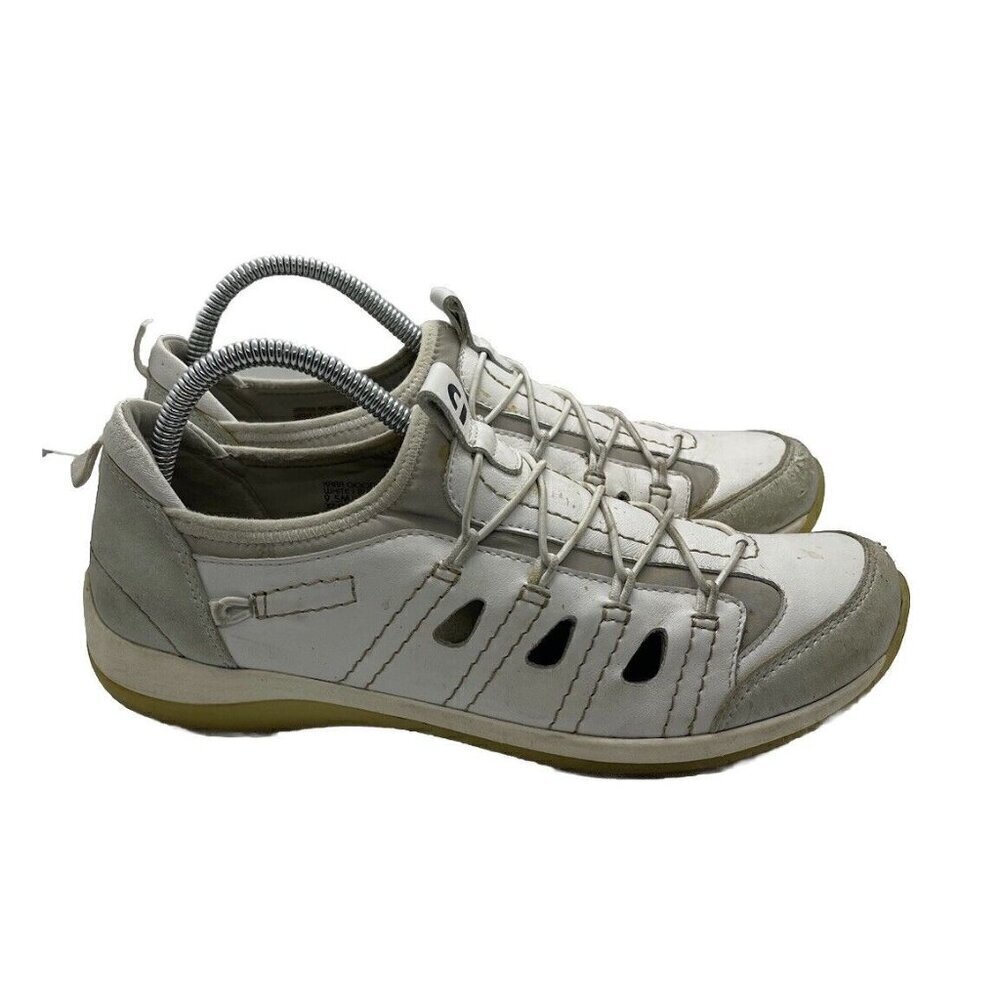 Earth Kara Goodall Women's Size 9.5 Shoes White Slip On Comfort Trainer Sneakers